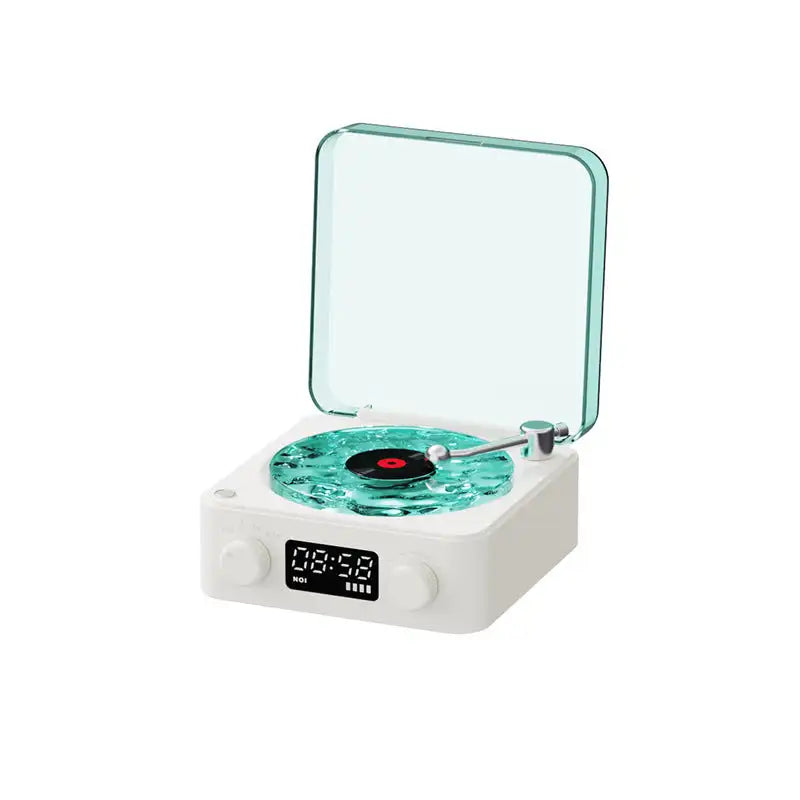 Multi-Function Retro Record Player Styled Natural Sleep Aid Sound Bluetooth Stereo the Waves Vinyl Player Droshipping